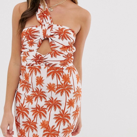 ASOS Dresses & Skirts - Midi sundress in palm print